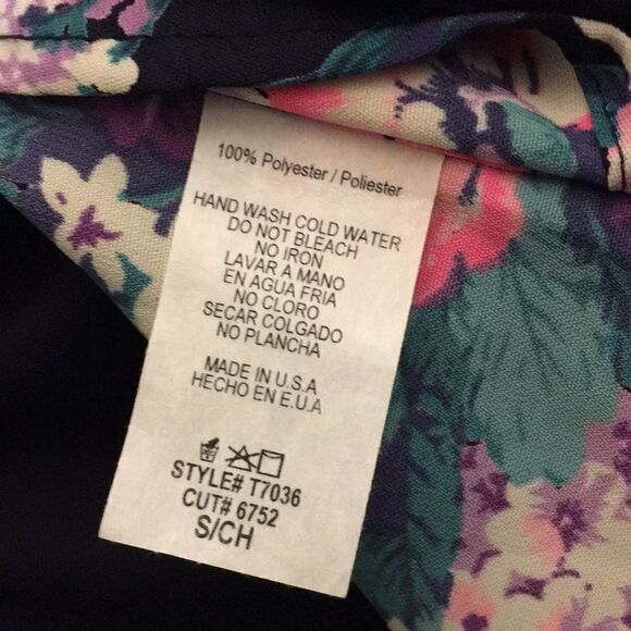 12PM by Mon Ami Floral Kimono Style Cardigan Size Small - Picture 8 of 9